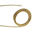 Cavo 1m Golden Brown Braided 3 Core 0.75mm Cable VDE Approved (qty ordered will be supplied as one continuous length)