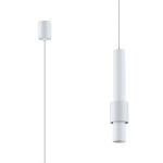 Clifton 5.8cm 1 Light Pendant, 7W LED, 3000K, 770lm, White, 3yrs Warranty