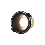 Mila, 5/8W, Triac Dimmable 4CCT LED Fire Rated Downlight, Black Inner & Black Chrome Trim, Cut Out: 70mm, 800lm 60° Deg IP65, 5yrs Warranty