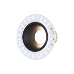Mila, 5/8W, Triac Dimmable 4CCT LED Fire Rated Downlight, Trimless Black Inner, Cut Out: 70mm, 800lm, 60° Deg, 5yrs Warranty