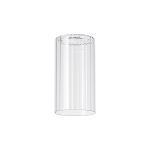 Zenth 12x20cm Clear Ribbed Cylinder Glass (AE), Shade