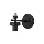Zenth Satin Black 1+1 Up & Down Light G9+E27 Wall Light (FRAME ONLY)