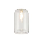 Zenth 18x30cm Clear Cylinder Glass (50MM TOP HOLE) (B), Shade
