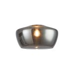 Zenth 30x16.5cm Smoke Plated Trapezium Glass (E), Shade