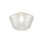 Zenth 30x21.5cm Clear Hexagonal Glass (G), Shade
