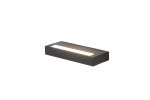 Conil 24cm Linear Wall Light Shelf, 20W LED, CCT Switchable 2700/3200/4000K, 1620lm, Black, 3yrs Warranty