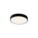 Cumbuco II Ceiling 38cm, 30W LED, 2700/3300/4000K, On Board CCT, 2200lm, Black, 3yrs Warranty