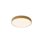 Cumbuco II Ceiling 38cm, 30W LED, 2700/3300/4000K, On Board CCT, 2200lm, Wood, 3yrs Warranty