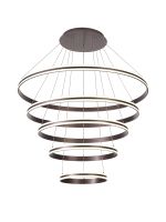 Bluedash 116.5cm Pendant, 5 Tier 150W LED, 3500K, 6800lm, Triac Dimmable, Coffee, 3yrs Warranty