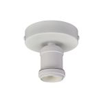 Dreifa 10cm Ceiling Light, 1 x E27, Matt White