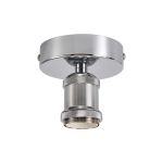 Dreifa 10cm Ceiling Light, 1 x E27, Polished Chrome