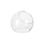 Eldia 15x12.5cm (A) Angled Double Cut Glass Shade, Clear