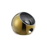 Eldia 15x12.5cm (A) Angled Double Cut Glass Shade, Gold