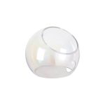 Eldia 15x12.5cm (A) Angled Double Cut Glass Shade, Iridescent