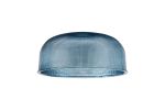 Arvo 27x11.5cm Prismatic Dome Glass Shade, Blue