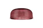 Arvo 27x11.5cm Prismatic Dome Glass Shade, Purple