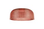Arvo 27x11.5cm Prismatic Dome Glass Shade, Red