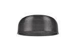 Arvo 27x11.5cm Prismatic Dome Glass Shade, Smoke