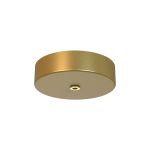 Grazia 1 Hole 10cm Round Canopy Kit (FRAME ONLY), Gold