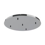 Grazia 5 Hole 60cm Round Canopy Kit (FRAME ONLY), Chrome