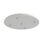 Grazia 5 Hole 60cm Round Canopy Kit (FRAME ONLY), White