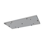 Grazia 7 Hole 960 x 460mm Rectangular Canopy Kit (FRAME ONLY), Chrome