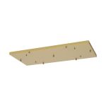 Grazia 7 Hole 960 x 460mm Rectangular Canopy Kit (FRAME ONLY), Gold