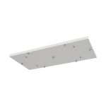 Grazia 7 Hole 960 x 460mm Rectangular Canopy Kit (FRAME ONLY), White