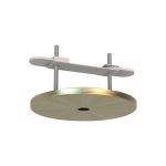 Grazia Recessed Pendant Kit Plate Antique Brass