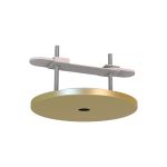 Grazia Recessed Pendant Kit Plate Gold