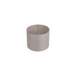 Hemel Round, 20x16.5cm Shade, Cement Linen With Translucent Inner & Cement Carrier