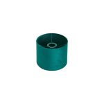 Hemel Round, 20x16.5cm Shade, Teal Velvet With Teal TC Lining & Teal Finish Carrier