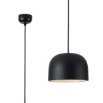 Ecer 22cm Pendant, 1 x E27, Sand Black