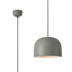 Ecer 22cm Pendant, 1 x E27, Sand Grey