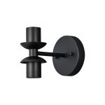 Zara Wall Light (FRAME ONLY), 1+1 Up & Down Light E27, Satin Black