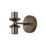 Zara Wall Light (FRAME ONLY), 1+1 Up & Down Light E27, Bronze