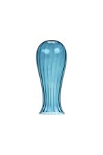 Zara Vase 15 x 35cm Glass Shade (B), Blue
