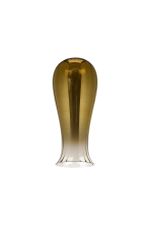 Zara Vase 15 x 35cm Glass Shade (B), Gold Fade