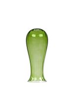 Zara Vase 15 x 35cm Glass Shade (B), Green