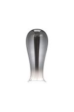 Zara Vase 15 x 35cm Glass Shade (B), Smoke Fade