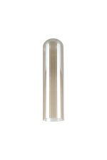 Zara Tubular 10 x 39cm Glass Shade (A), Cognac