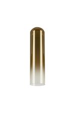 Zara Tubular 10 x 39cm Glass Shade (A), Gold Fade