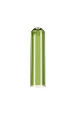 Zara Tubular 10 x 39cm Glass Shade (A), Moss Green