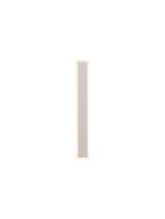 Thalia 60cm Rectangle Wall Lamp, 1 x 17W LED, 3000K, 1654lm, IP65, Sand White, 3yrs Warranty