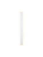 Thalia 80cm Rectangle Wall Lamp, 1 x 19W LED, 3000K, 2182lm, IP65, Sand White, 3yrs Warranty