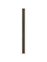 Thalia 1m Rectangle Wall Lamp, 1 x 22W LED, 3000K, 2066lm, IP65, Dark Grey, 3yrs Warranty