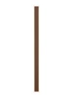 Thalia 1.2m Rectangle Wall Lamp, 1 x 28W LED, 3000K, 2580lm, IP65, Dark Brown, 3yrs Warranty