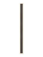 Thalia 1.2m Rectangle Wall Lamp, 1 x 28W LED, 3000K, 2580lm, IP65, Dark Grey, 3yrs Warranty