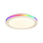 Gamer 40cm Ceiling 30W LED With Remote Control 3000K-6500K/RGB, 2000lm, White, 3yrs Warranty