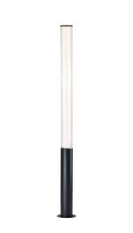 Gant 155cm Bollard, 32W LED, 3000K, 3370lm, IP65, Black, 3yrs Warranty